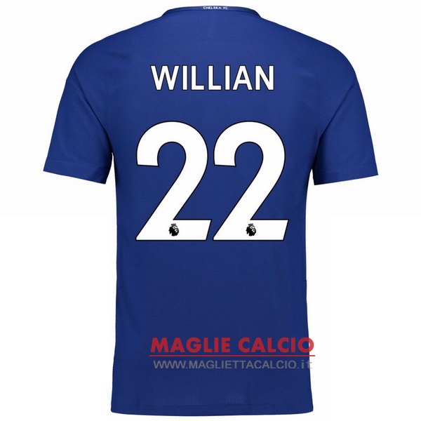 nuova maglietta chelsea 2017-2018 willian 22 prima